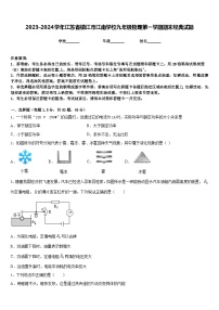 2023-2024学年江苏省镇江市江南学校九年级物理第一学期期末经典试题含答案