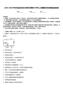 2023-2024学年河北省石家庄市裕华区第四十中学九上物理期末质量跟踪监视试题含答案