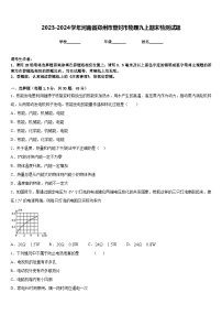 2023-2024学年河南省郑州市登封市物理九上期末检测试题含答案