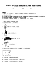 2023-2024学年湖北省十堰市郧西县物理九年级第一学期期末经典试题含答案