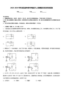 2023-2024学年湖北省孝感市孝南区九上物理期末质量检测试题含答案