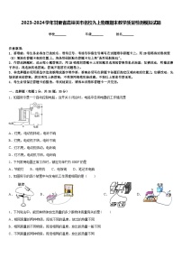 2023-2024学年甘肃省嘉峪关市名校九上物理期末教学质量检测模拟试题含答案