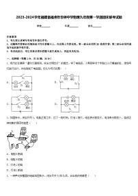 2023-2024学年福建省福州市华侨中学物理九年级第一学期期末联考试题含答案