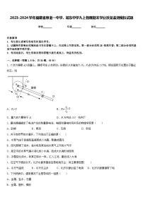 2023-2024学年福建省泉港一中学、城东中学九上物理期末学业质量监测模拟试题含答案