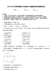 2023-2024学年贵州省铜仁市松桃县九上物理期末质量检测模拟试题含答案