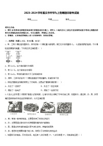 2023-2024学年重庆市中学九上物理期末联考试题含答案