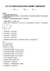 2023-2024学年黑龙江省哈尔滨市平房区九年级物理第一学期期末联考试题含答案