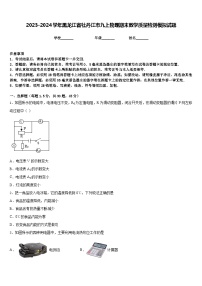 2023-2024学年黑龙江省牡丹江市九上物理期末教学质量检测模拟试题含答案