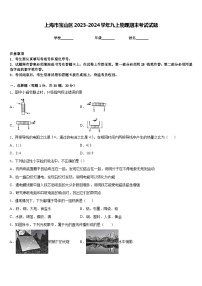 上海市宝山区2023-2024学年九上物理期末考试试题含答案