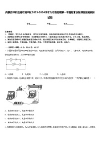 内蒙古呼和浩特市赛罕区2023-2024学年九年级物理第一学期期末质量跟踪监视模拟试题含答案