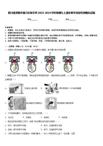 四川省资阳市雁江区迎丰祥2023-2024学年物理九上期末教学质量检测模拟试题含答案