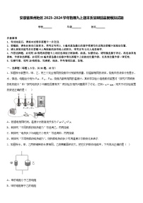 安徽省滁州地区2023-2024学年物理九上期末质量跟踪监视模拟试题含答案