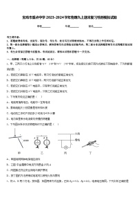 宝鸡市重点中学2023-2024学年物理九上期末复习检测模拟试题含答案