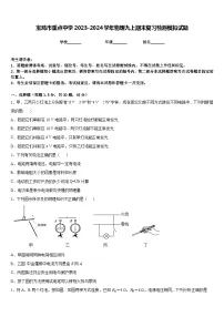 宝鸡市重点中学2023-2024学年物理九上期末复习检测模拟试题含答案