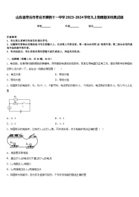 山东省枣庄市枣庄市第四十一中学2023-2024学年九上物理期末经典试题含答案