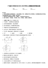 广东省江门市蓬江区2023-2024学年九上物理期末联考模拟试题含答案