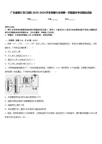 广东省阳江市江城区2023-2024学年物理九年级第一学期期末考试模拟试题含答案