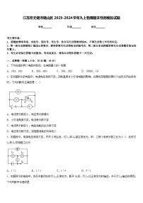 江苏炸无锡市锡山区2023-2024学年九上物理期末检测模拟试题含答案