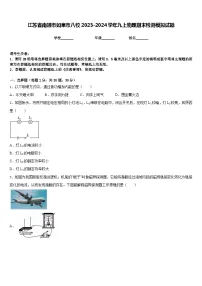 江苏省南通市如皋市八校2023-2024学年九上物理期末检测模拟试题含答案