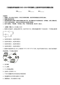 江西省抚州市南城县2023-2024学年物理九上期末教学质量检测模拟试题含答案