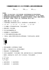 江西省赣州市会昌县2023-2024学年物理九上期末达标检测模拟试题含答案