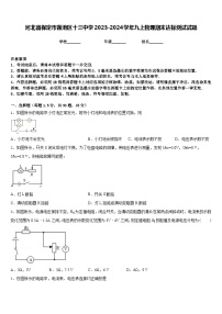 河北省保定市莲池区十三中学2023-2024学年九上物理期末达标测试试题含答案