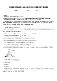 河北省保定市曲阳县2023-2024学年九上物理期末统考模拟试题含答案