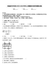 河南省开封市名校2023-2024学年九上物理期末质量检测模拟试题含答案