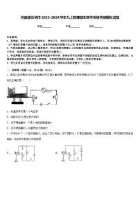 河南省汝州市2023-2024学年九上物理期末教学质量检测模拟试题含答案