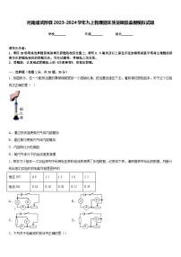 河南省武陟县2023-2024学年九上物理期末质量跟踪监视模拟试题含答案