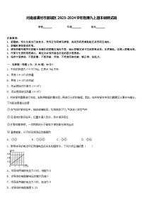 河南省漯河市郾城区2023-2024学年物理九上期末调研试题含答案