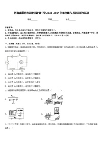 河南省漯河市召陵区许慎中学2023-2024学年物理九上期末联考试题含答案