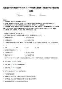 河北省石家庄市第四十中学2023-2024学年物理九年级第一学期期末学业水平测试模拟试题含答案
