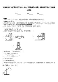 河南省洛阳市东方第二中学2023-2024学年物理九年级第一学期期末学业水平测试模拟试题含答案