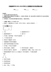 河南省焦作市2023-2024学年九上物理期末综合测试模拟试题含答案