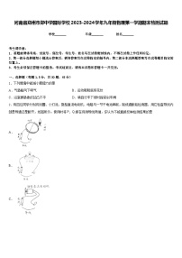 河南省郑州市郑中学国际学校2023-2024学年九年级物理第一学期期末检测试题含答案