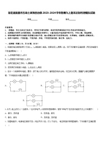湖北省宜昌市五峰土家族自治县2023-2024学年物理九上期末达标检测模拟试题含答案