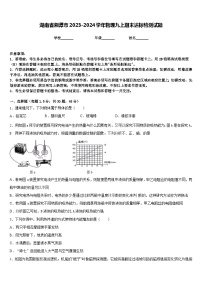 湖南省湘潭市2023-2024学年物理九上期末达标检测试题含答案