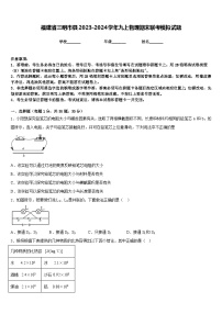 福建省三明市县2023-2024学年九上物理期末联考模拟试题含答案