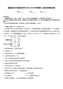 福建省厦门市湖里实验中学2023-2024学年物理九上期末检测模拟试题含答案