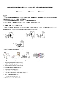 福建省师范大泉州附属中学2023-2024学年九上物理期末质量检测试题含答案