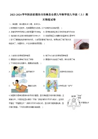 2023-2024学年陕西省商洛市洛南县仓颉九年制学校九年级（上）期末物理试卷（含解析）