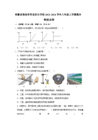 安徽省淮南市寿县部分学校2023-2024学年八年级上学期期末物理试卷