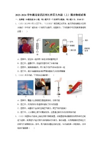 湖北省武汉市江岸区2023-2024学年九年级上学期期末物理试卷