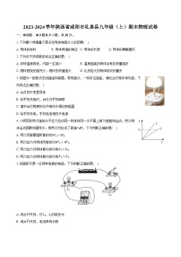 2023-2024学年陕西省咸阳市礼泉县九年级（上）期末物理试卷（含解析）