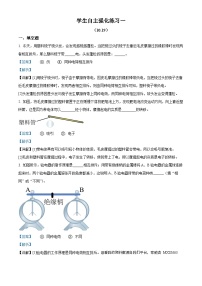 08，江西省抚州市临川区第四中学2023-2024学年九年级上学期月考模拟物理试题