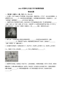 河南省周口市商水县2023-2024学年九年级下学期开学考试物理试题()