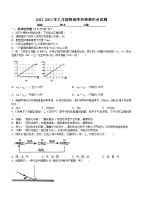 山东省青岛市胶州市瑞华中学2022-2023学年八年级下学期开学考试物理试题()