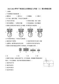 2023-2024学年广东省汕头市澄海区九年级（上）期末物理试卷（含解析）