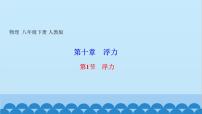 人教版八年级下册第十章 浮力10.1 浮力课前预习课件ppt